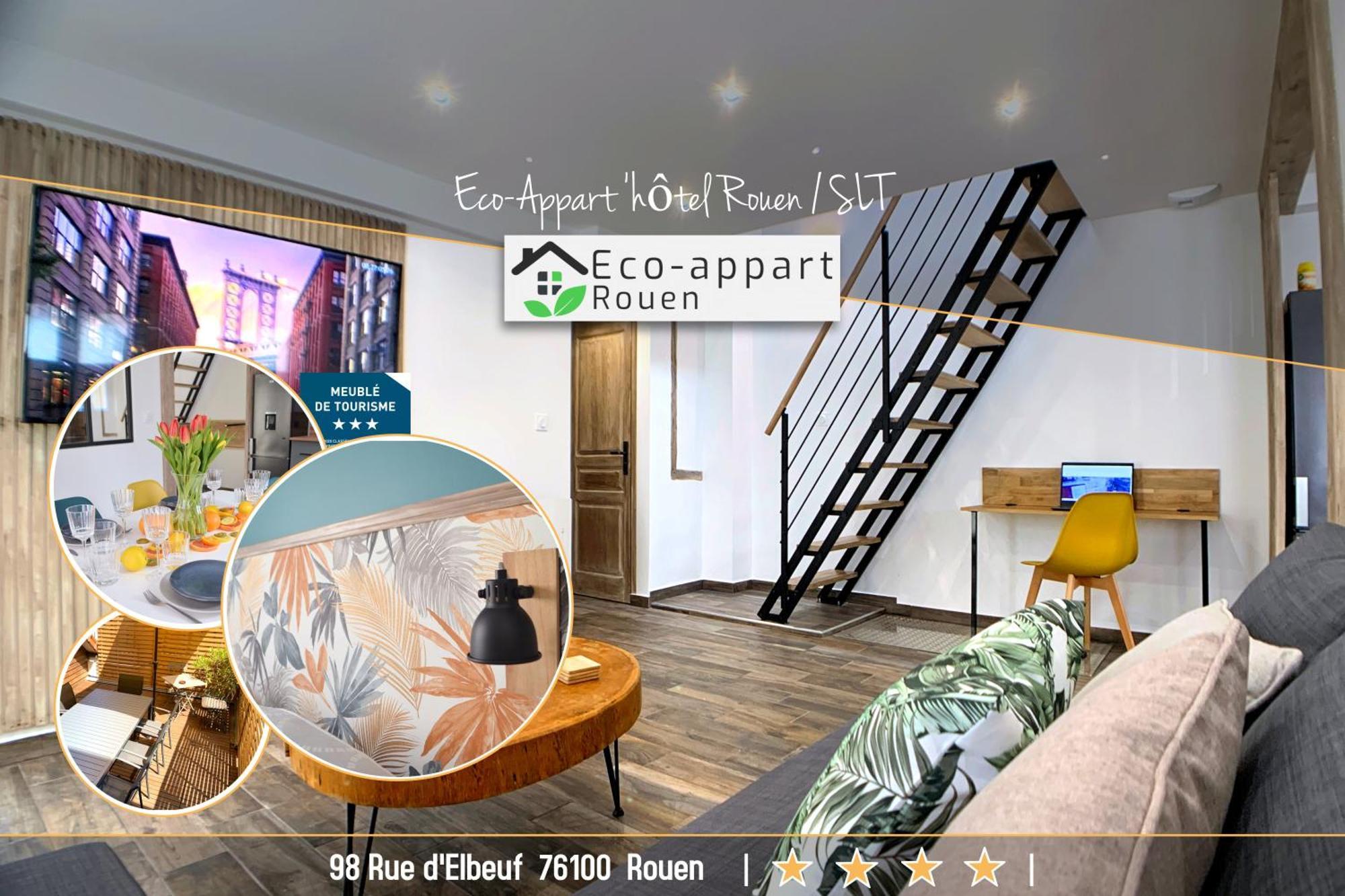 Eco-Appart'Hotel Rouen - Slt 외부 사진